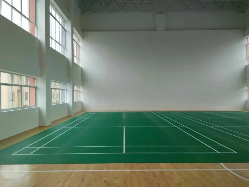 貴州黔南州消防隊運動館木地板鋪設(shè)工程