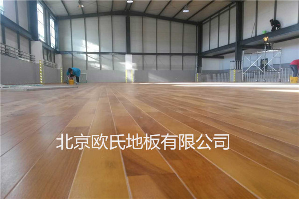烏蘭巴托某學校運動木地板工程