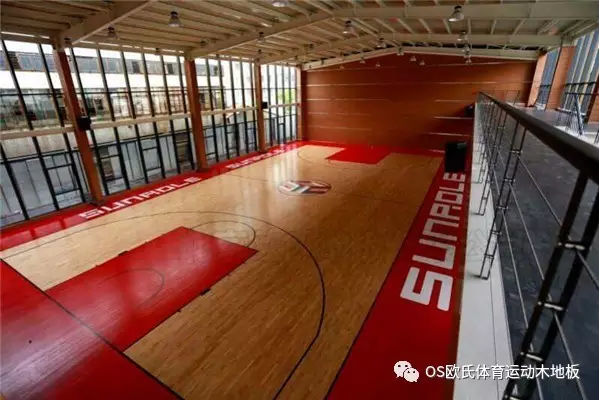 泉州盛榮集團籃球館地板效果圖5