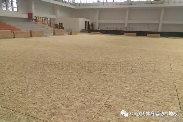 貴州省畢節(jié)市織金縣育才學(xué)?；@球館木地板案例