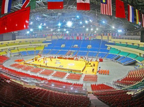  國內(nèi)10大NBA級(jí)別籃球館之九   天津體育館